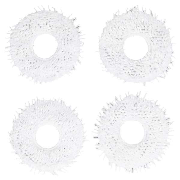 4 stk. fejemaskine erstatningsmoppeklud rengøringsmoppepude non-woven klud til N9+ fejerobot