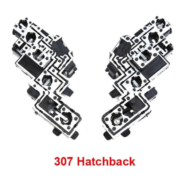 Bilstøvslygtekredsløb til venstre baglygte til Peugeot 307 Hatchback 2008-2014