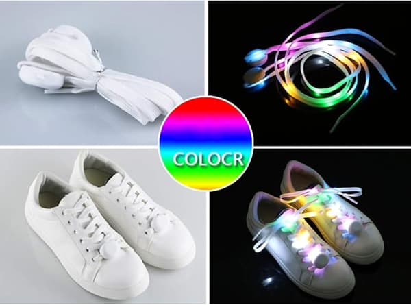 1 pari nylon-nauhoja, juhla LED-valonauhat, vedenpitävä valo