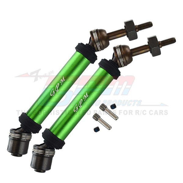 Gpm Metal Bakre Cvd Drivaxel Universalkoppling 6852a 6852r För Traxxas 1/10 Rustler Hoss Stampede 4x4 Vxl Rc Bil Uppgradering Delar Black
