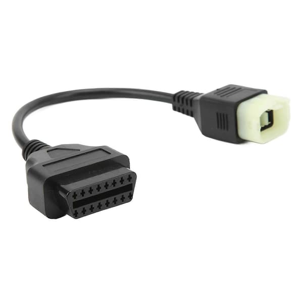 6-pinners OBD2 diagnoseadapterkabel stabil overføring for motorsykkel Tune ECU-programmering
