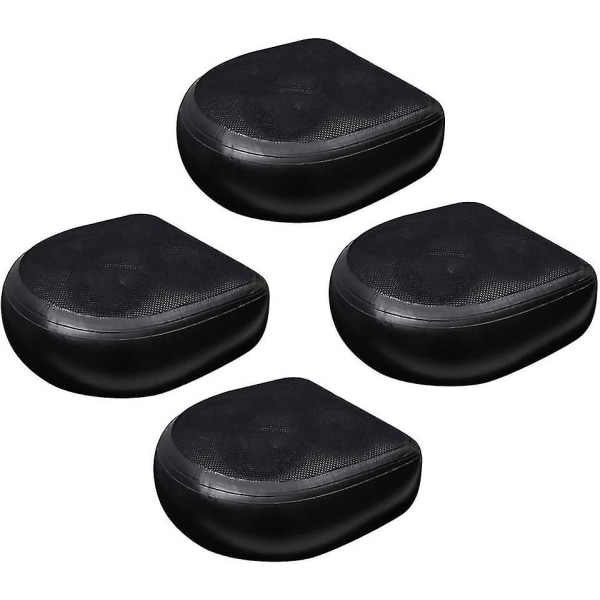 Uppgraderade bubbelbadsplatser för med meshinflatable bubbelbadsplatser Multifunktionell spa booster-säte med sugkopp med mesh-överdrag halkfri för vuxna äldre Ki 4 pack