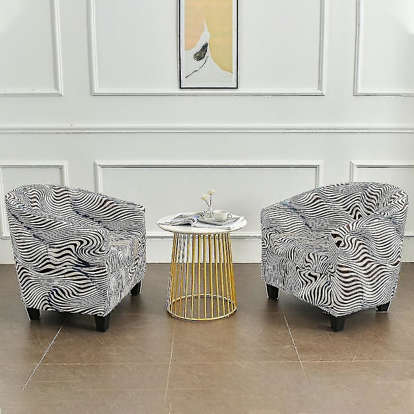 Lænestol Betræk Sofa Betræk Stue Stol Sæde Betræk Striped Coffee