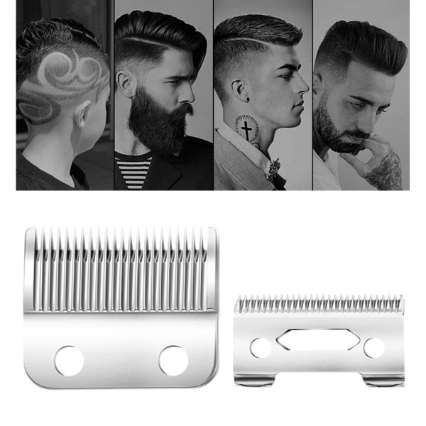 Professionell 2-håls ersättningsklipperblad rörligt sladdlös hårklippare Trimmerklippare för huvud för Wahl 1006 Accesso