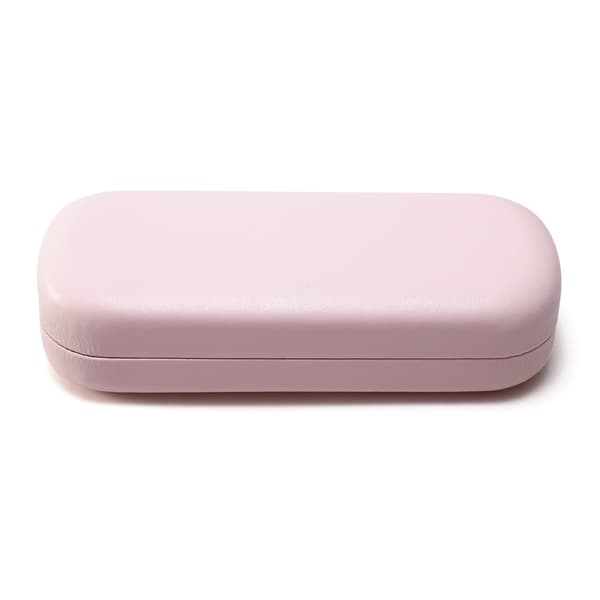 Hardt Brilleetui (Rosa), PU Lær Brilleboks, Bærbar Beskyttelse