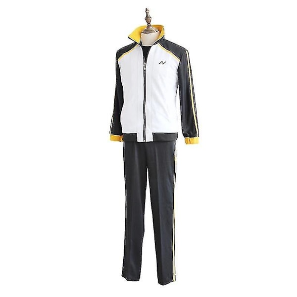 Re: Zero Natsuki Kostym Subaru Kara Hajimeru Isekai Seikatsu Cosplay Japansk Anime Skoluniform Sportdräkt Sportkläder M