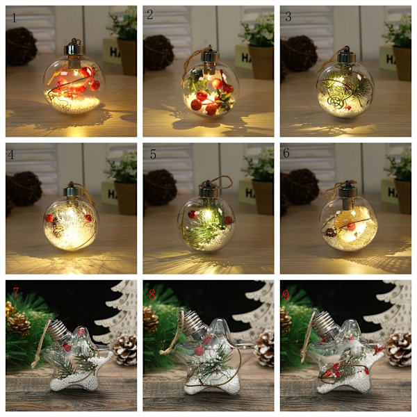 Julelys LED-kulelys 2