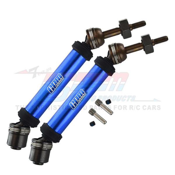 Gpm Metal Bakre Cvd Drivaxel Universalkoppling 6852a 6852r För Traxxas 1/10 Rustler Hoss Stampede 4x4 Vxl Rc Bil Uppgradering Delar Red