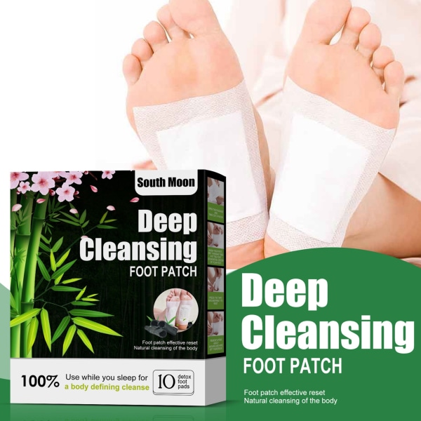 10 st Foot Care Sticker, Natural Foot Patch