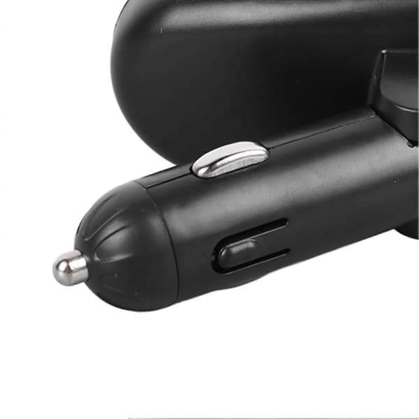 USB billader stor skjerm dobbel USB-port hurtiglading håndfri samtale FM-sender Bluetooth MP3