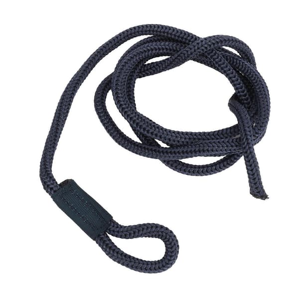 4PCS Förtöjningslina 1,5 m Lång Höghållfast Polyester Slitstark Båtfenderlinor för Marinblå