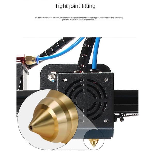 3D-printerdyser, 8 stk. messingprintdyser med 0,25/0,4/0,6/0,8 mm til 3/3 V2/3 Pro/5-serien