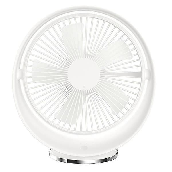 USB-ladet skrivebordsvifte med høstblader