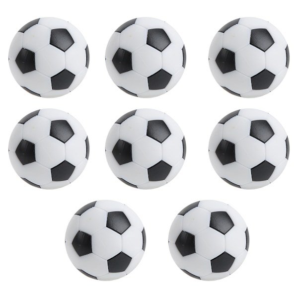 8 stk. Mini Bordfodboldbolde 32mm Børn Fodboldspil Maskine Tilbehør qd 0.2