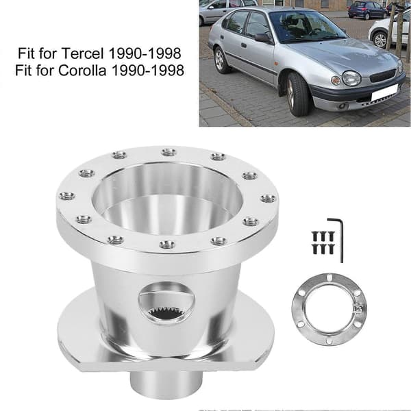 Bil 6-hulls rattnavadapter modifikasjonstilbehørssett passer til Tercel 1990-1998