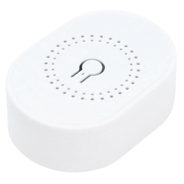Mini Dimmerbryter Intelligent Trinnløs Dimming Delbar Tre Koblingsmetoder APP Dobbel Kontrollbryter for WIFI Lys Hvit
