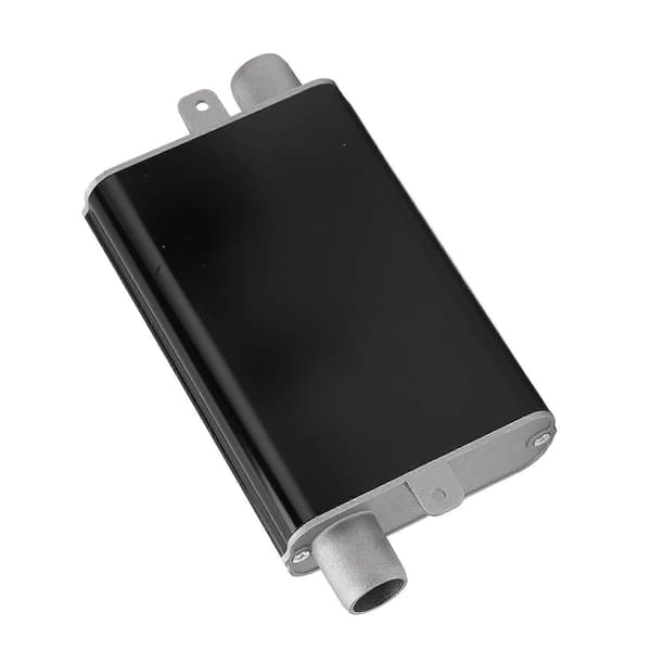 24 mm parkeringsvarmer udstødningsrør lyddæmper aluminiumslegering lige varmer lyddæmper til Eberspacher Airtronic D2 D4 D4S sort