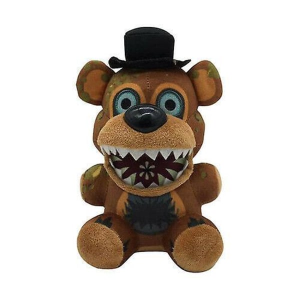 Five Nights At 's Fnaf Horror Game Kid Plushie Toy Plush Dolls Gift Top Freddy