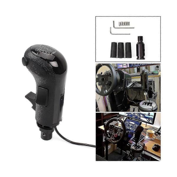 PC USB High Low Gear Simulator Shifter Knob Logitech G923 G29 G27 G25 TH8A USB-vaihteistonuppi ATS ETS2 HB043 -peleihin