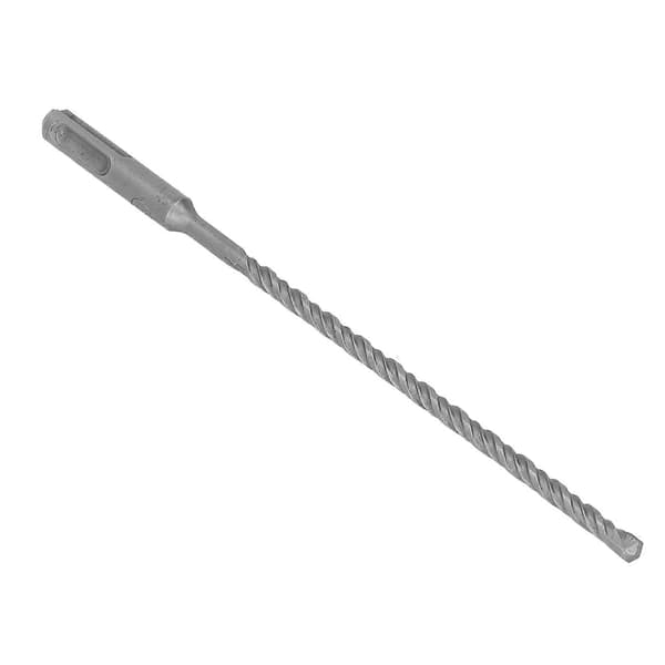 5 STK Slagborebits med hårdmetalspids Roterende Hammerbit 2-fløjede spiralbits til mursten beton 210mm 6mm / 0,24in