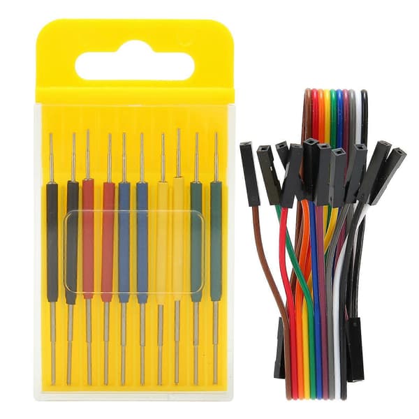 10 st Micro IC krokklämma Mini SOP SOIC testkablar klämtestare multimeteradapter