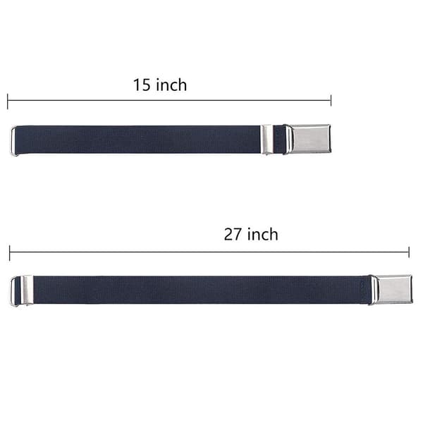 9 stilar toddler för pojkar, flickor, justerbart elastiskt bälte med spänne för barn Medium Gray qd Medium Gray 60cm
