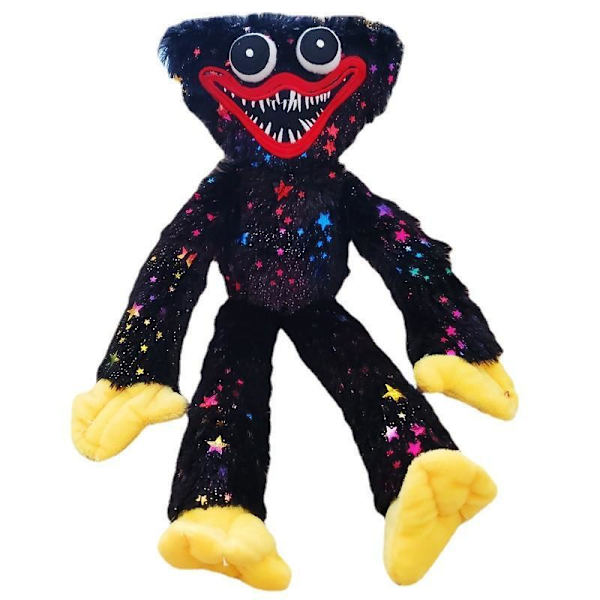 Huggy Wuggy 24 Modeller 35-50cm i Höjd Grå m Stjärnor