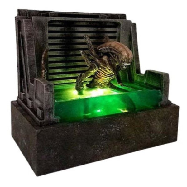 Jason Voorhees Figur Halloween Skräck Jason Samara Morgan Light Up Diorama Alien