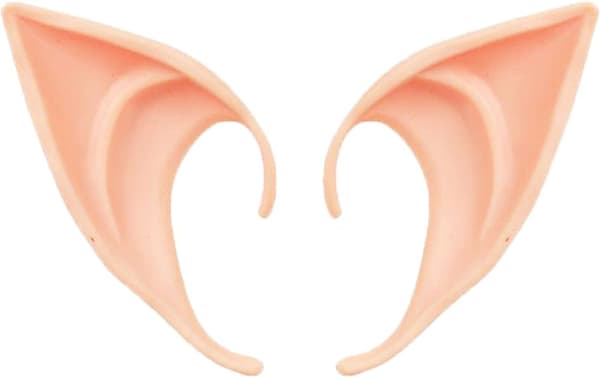 2 ParCosplay Fairy Pixie Elf Ears Accessoarer Halloween Party Anime