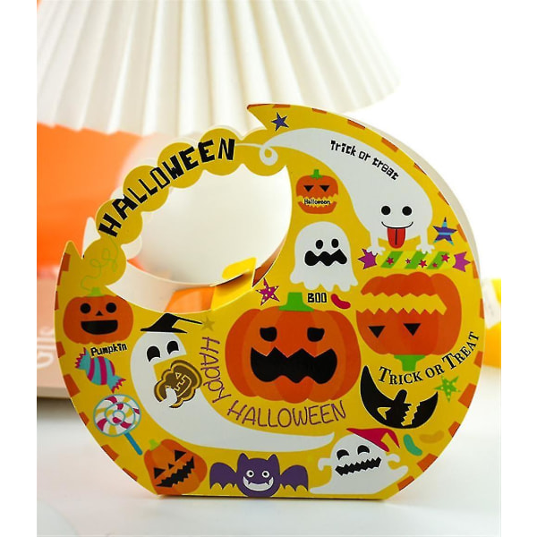 Halloween slikpose Halloween Tote Bag Halloween Cookie Bag_x Yellow