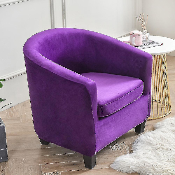 Fåtölj stolsskydd vardagsrum stolsskydd Purple