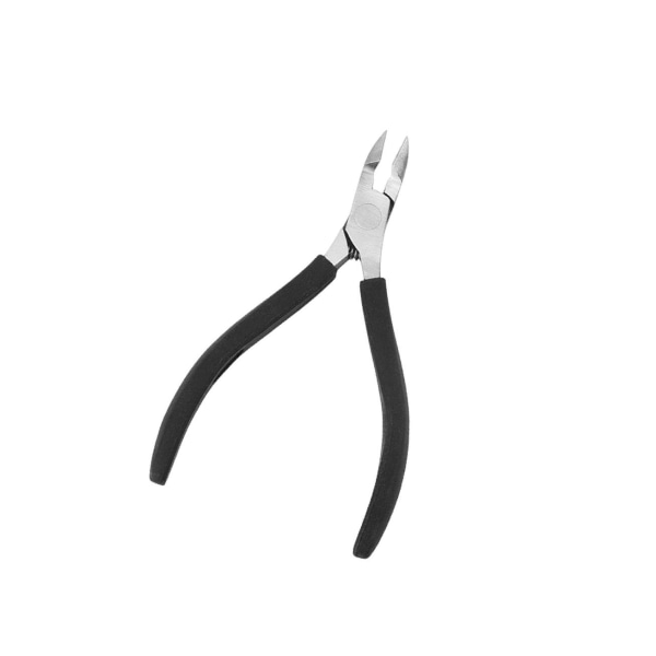 1/2/3/5 Rustfritt stål Neglebåndssaks Anti Sklisikker Silikon Black 11 x 6.8cm 1Set