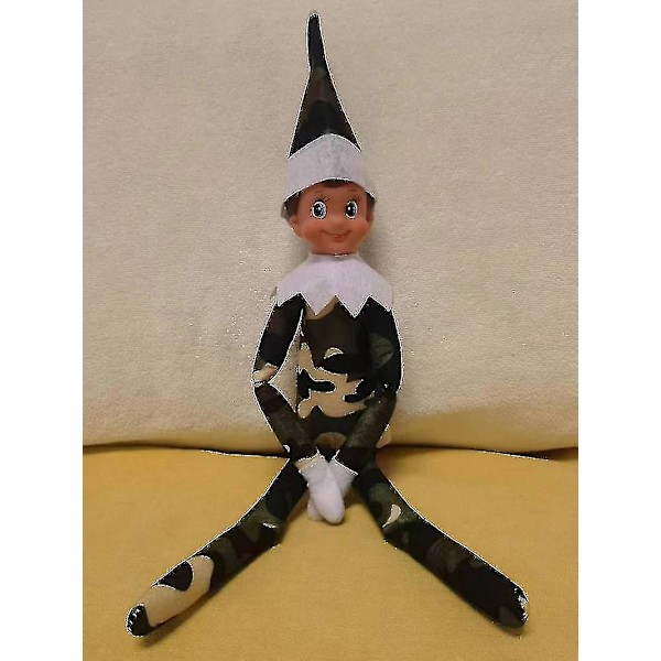 Senaste The Elf Doll Juldekoration Barnpresent Överraskning Plyschleksak Julrenar Alver Rosa Röda Färger_ai Snabb Leverans Camo boy