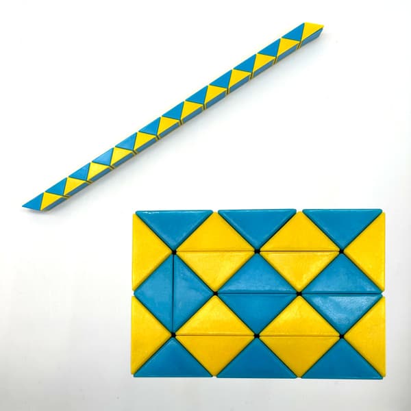 #3 stk. Slange Magic Cube Mini Twister Legetøj til Børn og Voksne Børnefødselsdagsgave#