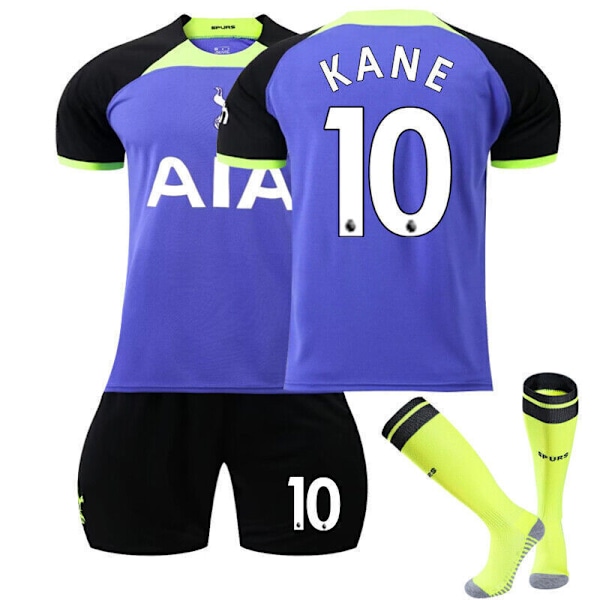 Nye Gutter Barn Fotballsett Kort Skjorte Sokk Sett Fotball tottenham hotspur away kit #10 22/(6-7 years)