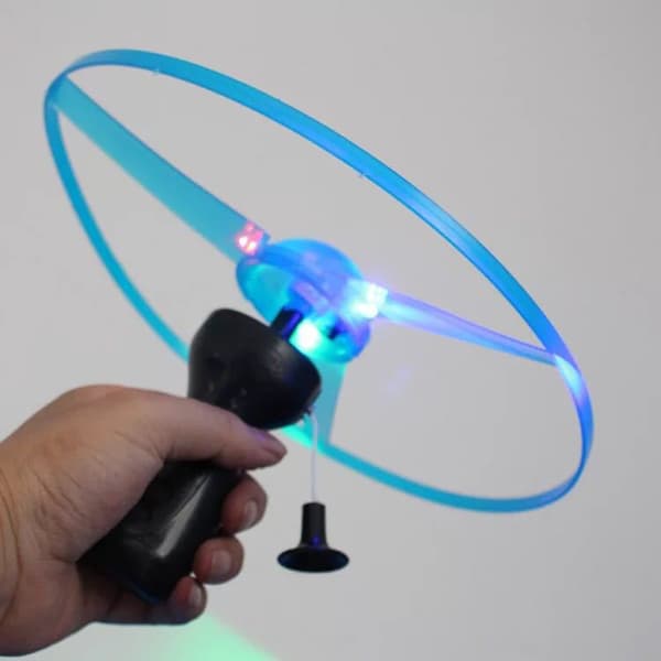 #LED Lysende Lekehelikoptre 4 Stykker Flygende Leke LED Lysende Leke Gløder i Mørket Bursdagsgaver LED Lysende Leke#