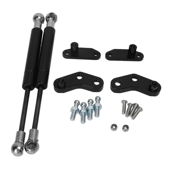 UTV Døråbner Kit Billet Aluminium Anodiseret Sort Dørstøddæmpere Udskiftning til Can-AM MAVERICK X3