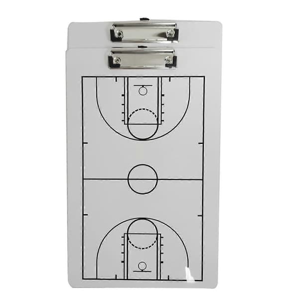 Coach Board Dry Erase Coaching Board Dubbelsidig Design Strategitavla Whiteboard för Basket