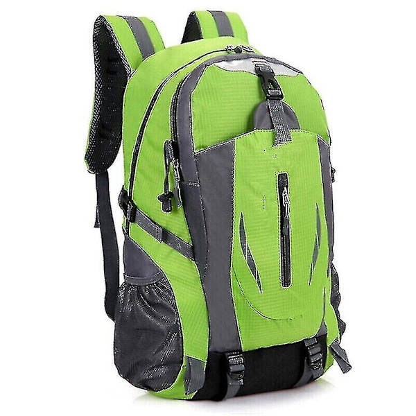 40L Stor Vattentät Ryggsäck Camping Vandring Promenader Utomhus Resa Ryggsäck[C] qd Green