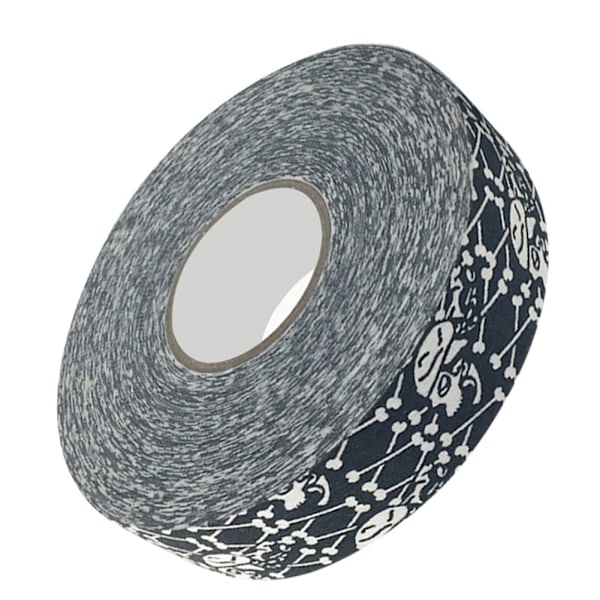 2,5 cm x 25 m Hockey beskyttelsestape Sport Badminton stolpeputer Hockeykølle taper Menneskelig skjelett qd