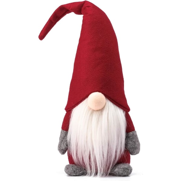 Holiday Gnome Handgjord svensk grav, jultomte prydnad tack dag present