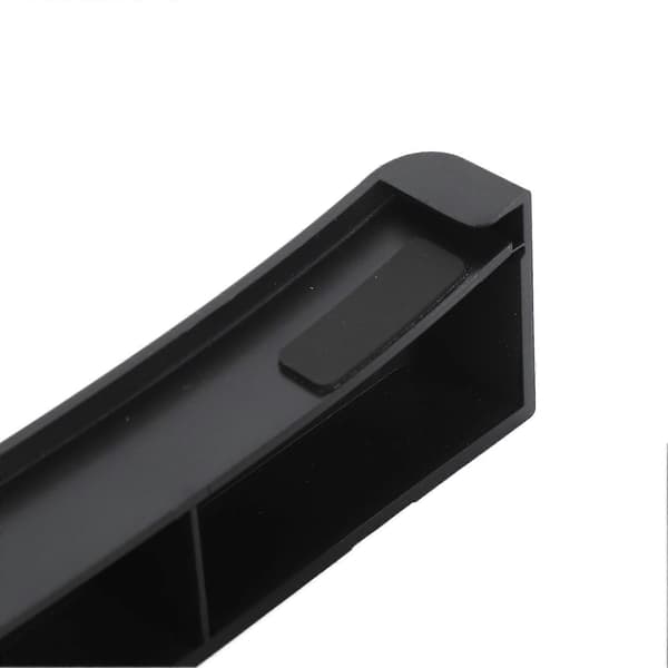 Horisontal Stativ til PS5 Slim Konsol med Varmeafledning Stabil Base Stativ Tilbehør til PS5 Slim Disc Digital Edition Sort