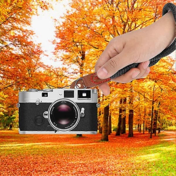 Kamerahandledsrem Universal Andningsbar Handgrepp Anti-förlorad Handledsrem För DSLR