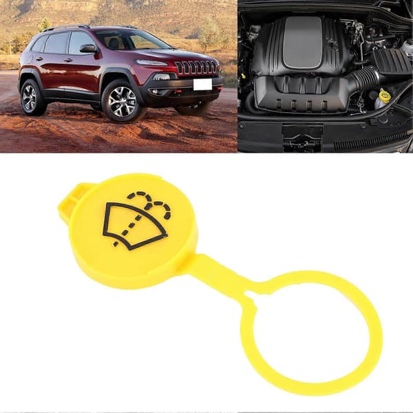 Vindrutespolarbehållarlock 68225063AA Ersättning Passar för Jeep Cherokee 2014-2017
