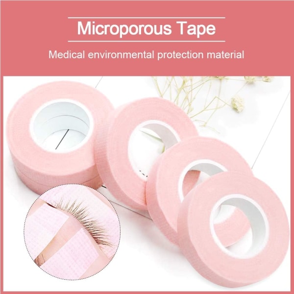 5 rullar ögonfranstejp Medical Micropore Tissue Tejp (0,5 tum)