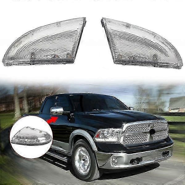 Bil Forreste Højre Sidespejl Blinklys Til 09-14 Dodge Ram