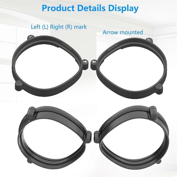 För 3S VR Magnetisk Glasögonlinsram Snabb Demontering Clip Linsskydd för (Utan Lins)
