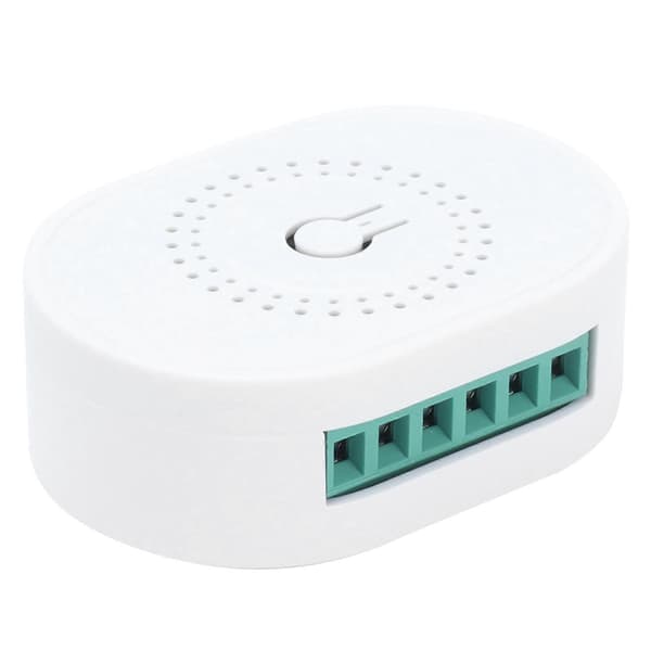 Mini Dimmerbryter Intelligent Trinnløs Dimming Delbar Tre Koblingsmetoder APP Dobbel Kontrollbryter for WIFI Lys Hvit
