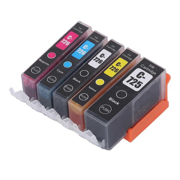 Blækpatron ABS-printerpatron med blæk til PIXMA IP4870 IP4970 IX6560-printer BK BK C M Y