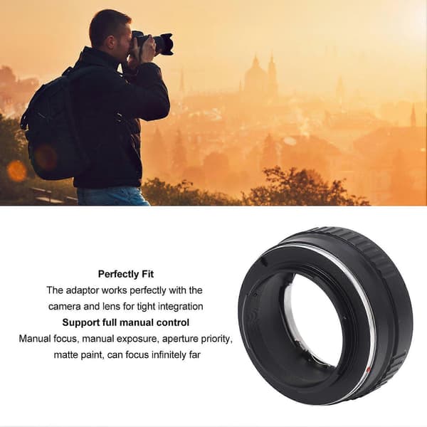 MD-objektiv til Minolta til NEX-adapter for A9 A7R3 A7R2 A7M2 Kamera Manuell Fokus Objektivadapter